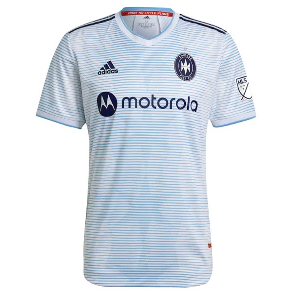 Authentic Camiseta Chicago Fire 2ª 2021-2022 Azul